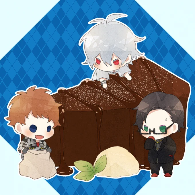 ばすたぶパンケーキ と まっとりガトーショコラ?? 