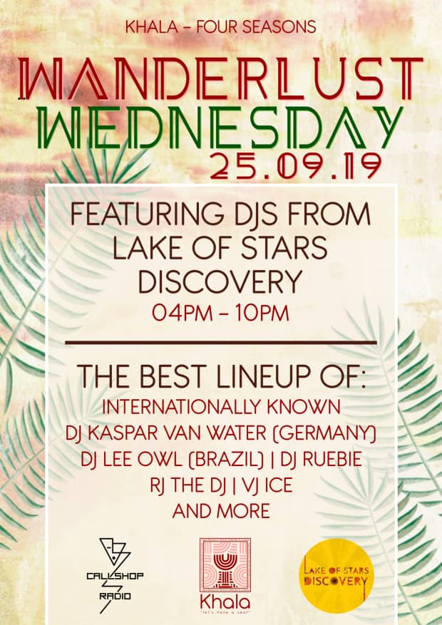 Khala4S's tweet photo. As we get closer and closer to Lake of Stars festival, Khala and Callshop Radio will host a Pre-party with your favorite Dj's performing at lake of stars ! 

A great way to meet and great all your fellow rave people as we journey up to the north for the festival weekend :D https://t.co/1XKJCDo6B7