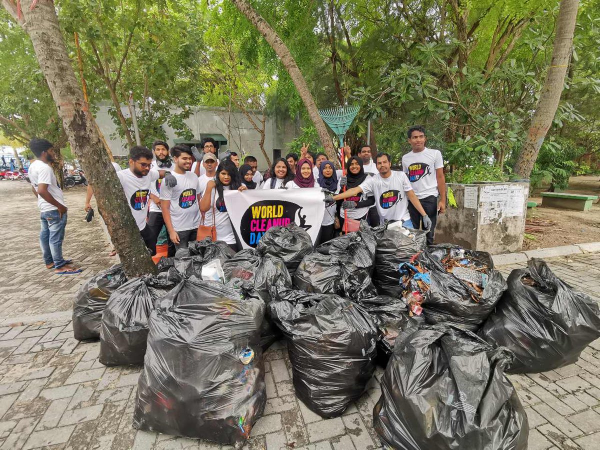 Letsdoit_Mv's tweet photo. #WorldCleanUpDay2019 event at Vilimale by #Metalsigns #Maldives @letsdoitworld 21Sept2019 #letsdoitmv #LetsDoItWorld #theresnoplanetB https://t.co/OEuu8wjBBA
