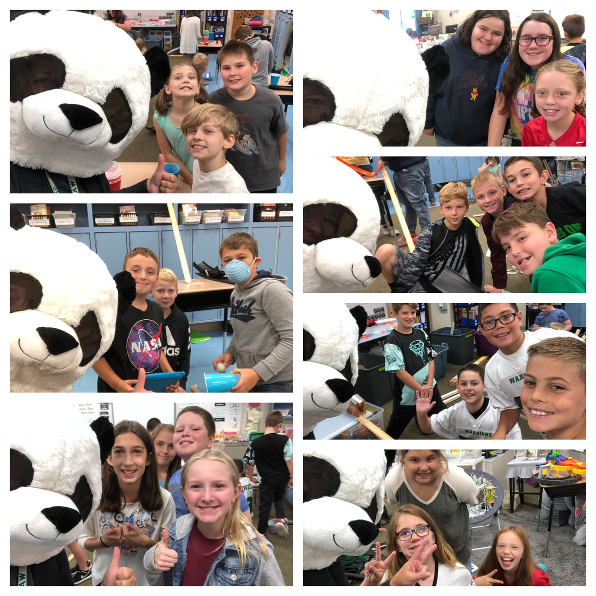 The_Ski_Report's tweet photo. We turned our class into a Dude Perfect Trick Shot testing lab today to explore what we are learning about force and motion! Engaged learners using what they know to problem solve...and having a whole lot of fun doing it! #WarriorPride #WarriorNation https://t.co/TzgFPVYNN8