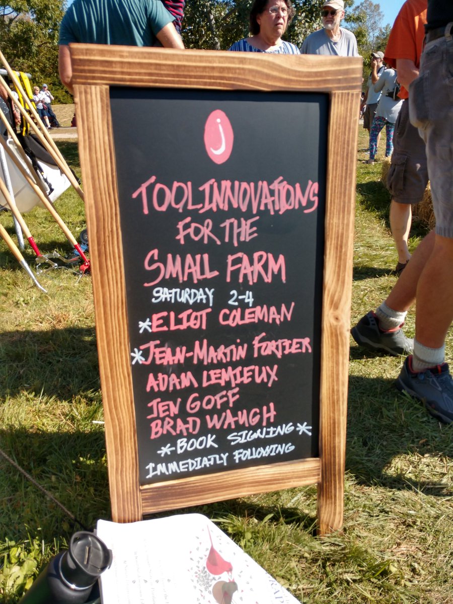 growingwisdom's tweet photo. I'd say this is a good endorsement for how easy these tools are to use. Amazing day for #commongroundfair. @MOFGA  @JohnnySeeds https://t.co/sq4NwDWgmM
