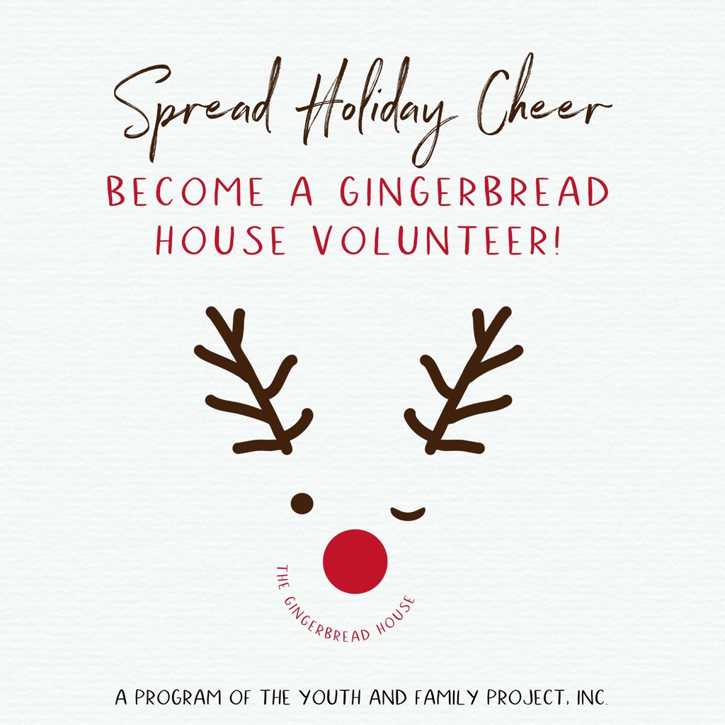 YthFmlyPrjct's tweet photo. Spread Holiday Cheer, become a Gingerbread House Volunteer! We are still looking for volunteers to help with program sign up on Sundays from Sept 22nd through Nov 24th. Sign up to volunteer here: https://t.co/g96aF8pDCq

#volunteer #gingerbreadhouseprogram #washingtoncountywi https://t.co/Xt3hoT9Jla