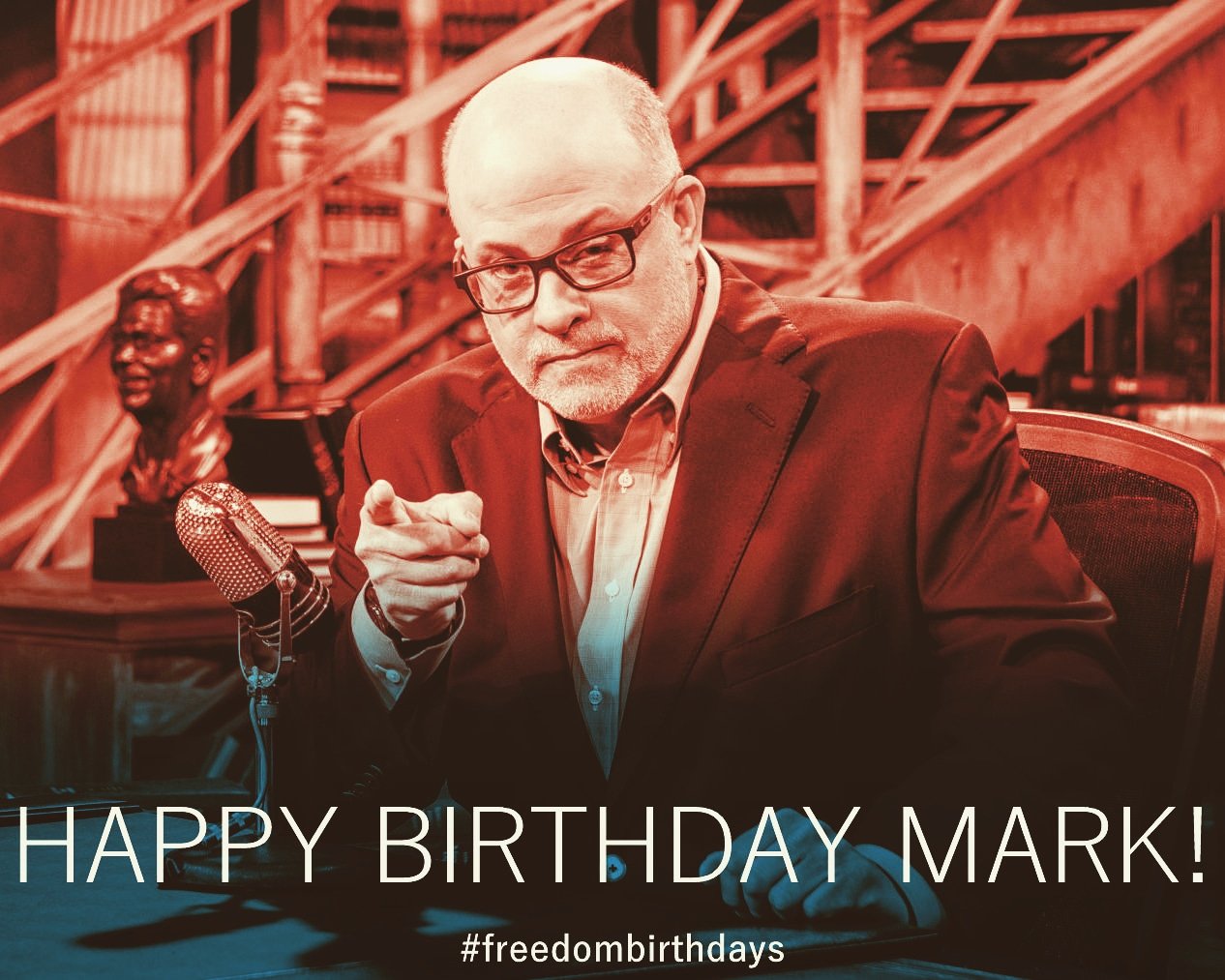 Join us in wishing a very happy birthday to our evening guy, Mark Levin!  