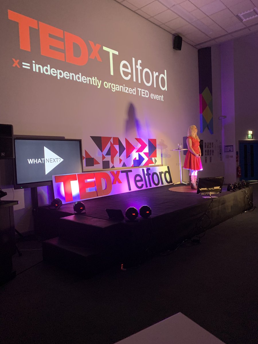 LadyThor__'s tweet photo. The wonderful Katie Woodland has an interesting idea that may help with the current mental health crisis. Entrepreneurship can it help?#tedx #tedxtelford #bdo https://t.co/5vIILgcuUY