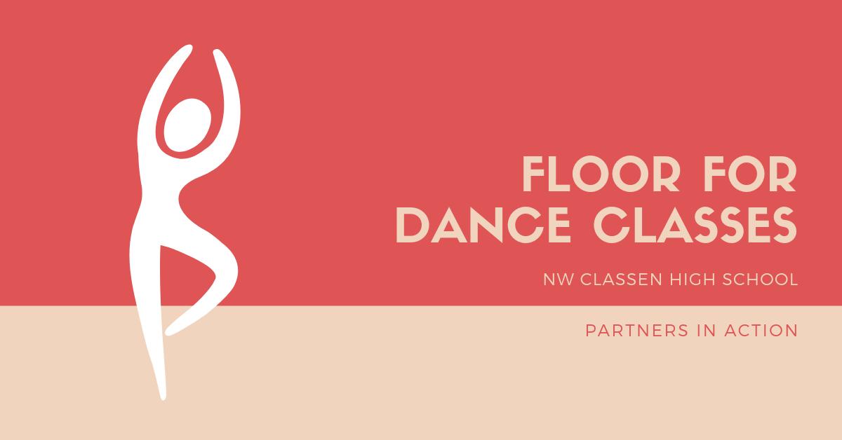 FoundationOKCPS's tweet photo. The NW Classen High School dance program is more than ready to utilize their new classroom, but they can't quite yet... The floor in the room needs to be replaced to create a suitable place to practice. #PartnersInAction

Learn more about this project: https://t.co/a4MTE7bpqC https://t.co/iwCyFbFbZz