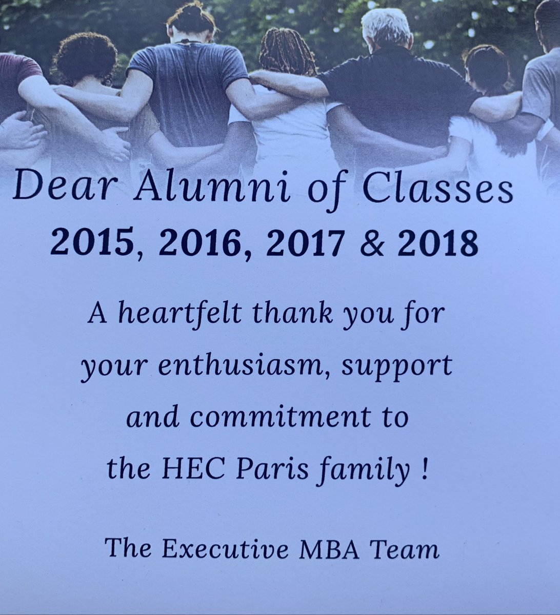 HECParisExecEd's tweet photo. And that’s a wrap! ⭐️ What a day! ☀️Thanks to all who helped make this day possible. Thanks to our Sponsors, our @HECParis staff and our #HECParisExecEd alumni for your participation today! 👏 #reunion #HECfamily https://t.co/ZhVCfTHZF4