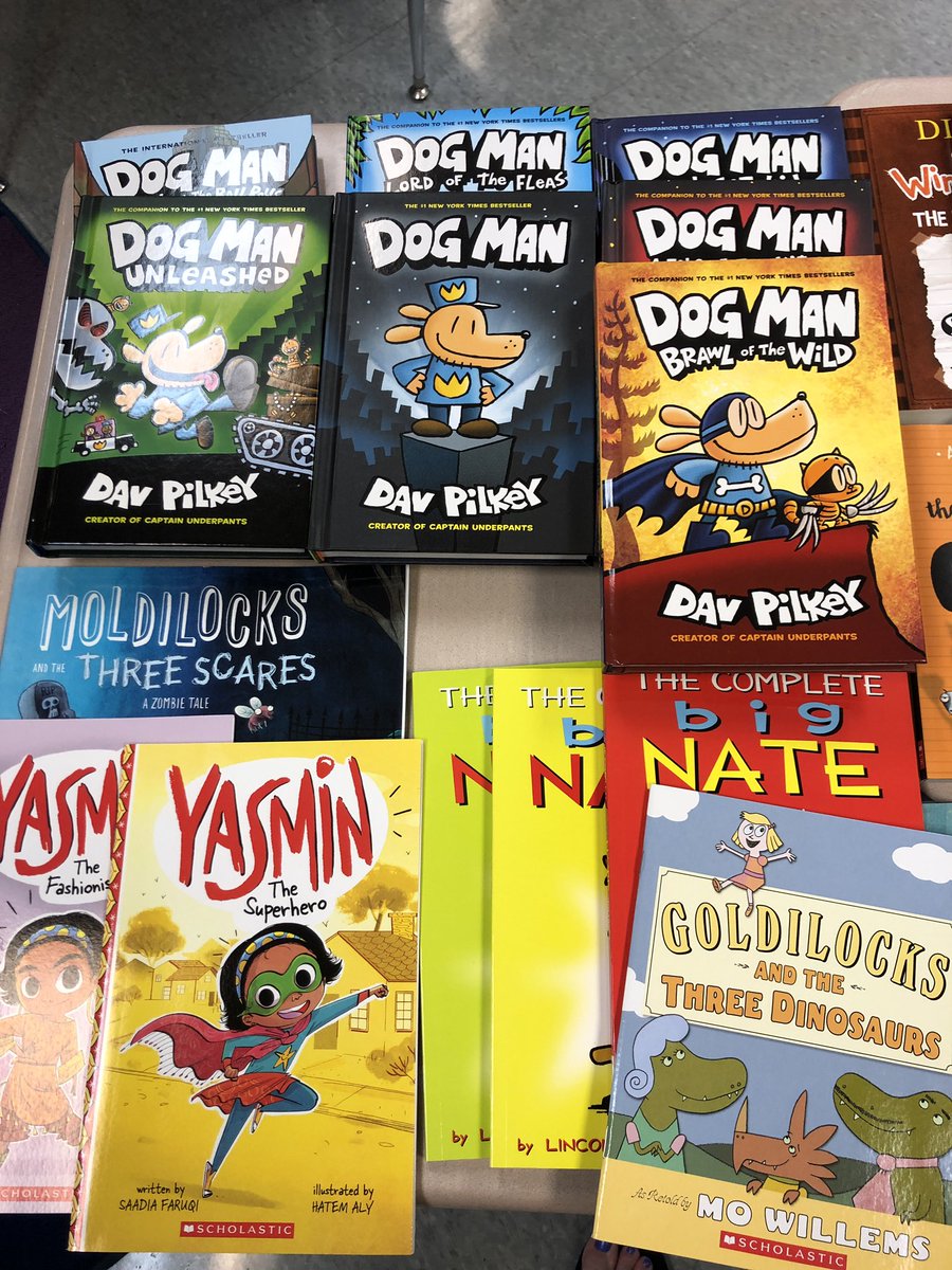 primarilypnguin's tweet photo. So blessed with receiving the Patterson Grant! I purchased 70 books for my students to explore and read! Thank you so much! @MeadeHgtsAACPS #pattersonpartnership #scholasticbookclubs #aacpsawesome https://t.co/pxubwMtOmi