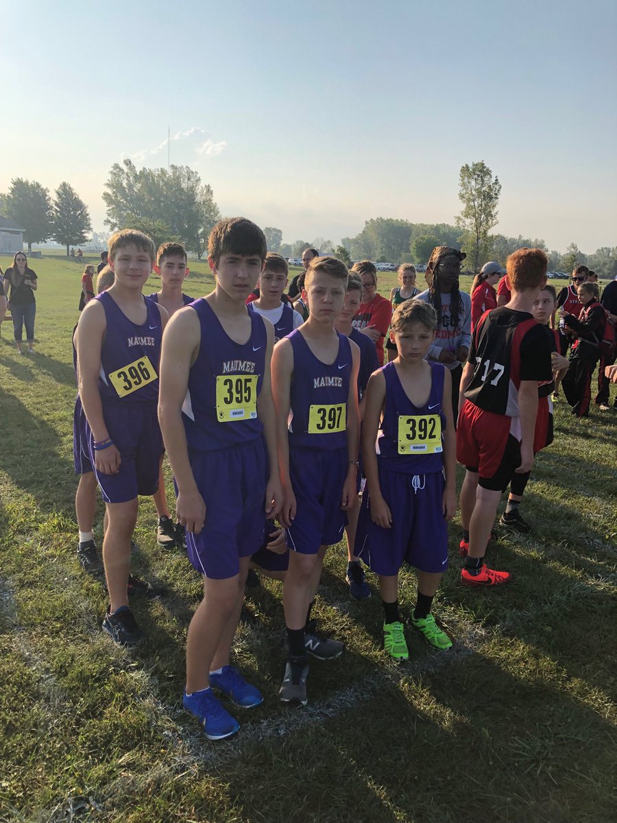 Gateway boys cross country at Maumee Bay!!