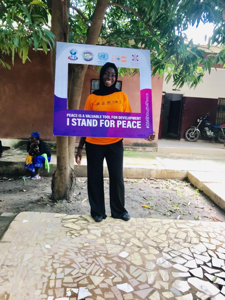 It’s International Peace Day and we are here in URR training political parties on how to maintain peace and tolerance in their debates.  
#GMBYouth4Peace 
#IStand4Peace 
#NYP 
#ICPD25  
#UNFPA