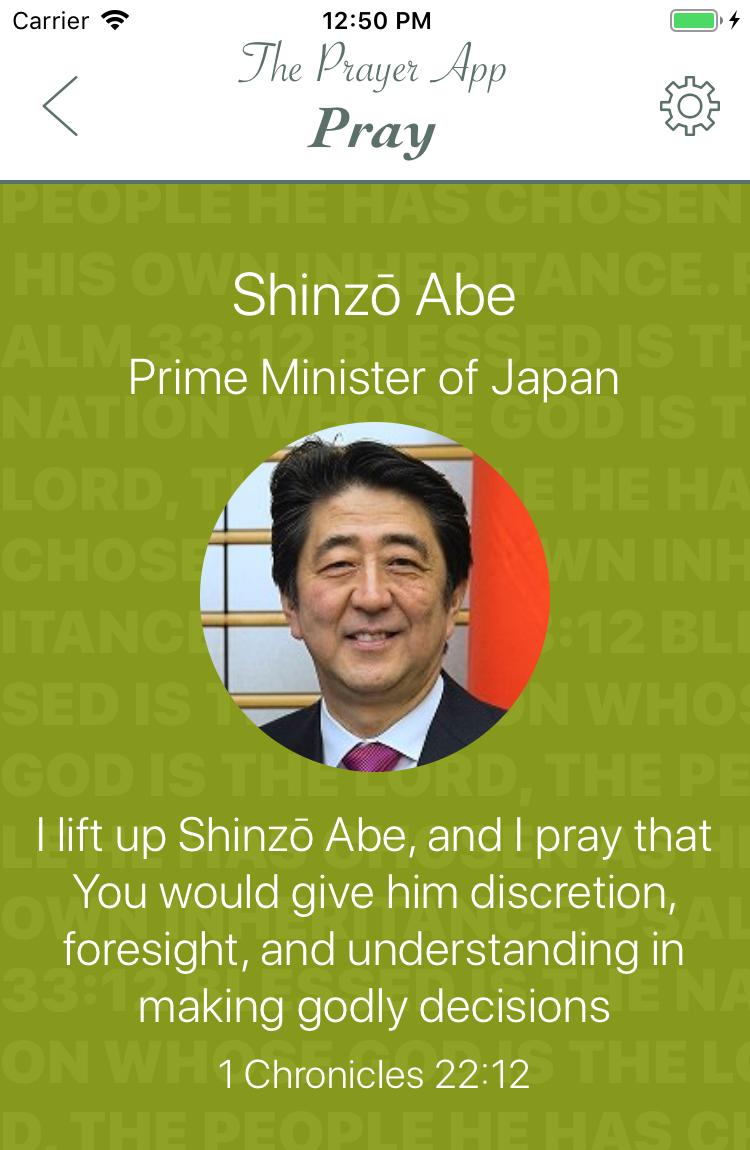 Happy birthday, Shinzo Abe! We\re praying for you and your family today! 