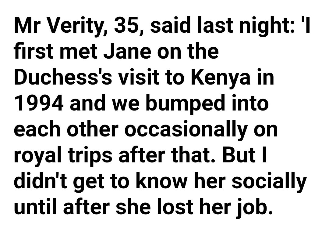 TED VERITY, Daily Mail editor, was in a relationship with Jane Andrews, convicted murderer of her boyfriend, dresser to Sarah Ferguson and friend of Randy Andy. Just the man to expose Epstein and his pimp Ghislaine Maxwell! https://twitter.com/ciabaudo/status/1167900607815925760?s=19  https://en.m.wikipedia.org/wiki/Jane_Andrews