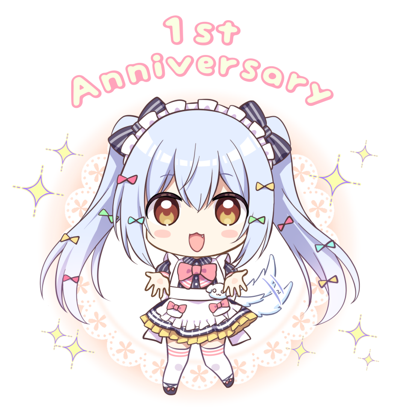 住咲ゆづな 一周年おめでとうございますー いつも元気をくれてありがとう メイド服が追加衣装で一番好きです たまきあーと 犬山たまき 住咲ゆづな 一周年おめでとうございますー いつも元気をくれてありがとう メイド服が追加衣装で一番好きです たまきあーと 犬山たまき