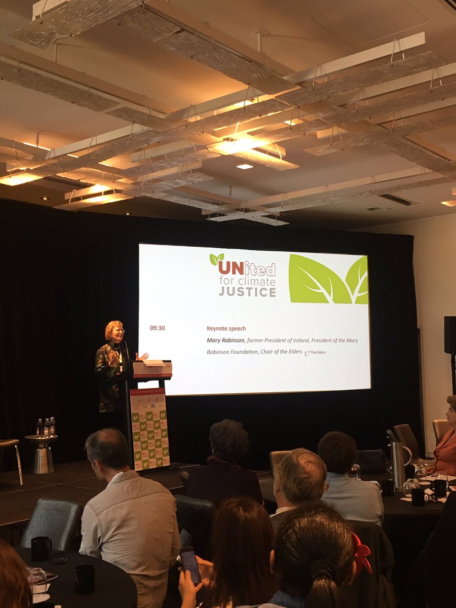 ClaraRuault's tweet photo. Mary Robinson to young generations : "Thank you for calling us out, thank you for making your voice heard." @MaryRobinsonCtr @FEPS_Europe @j_jaures  #UNGA #ClimateJustice https://t.co/lTg2lfBFGl