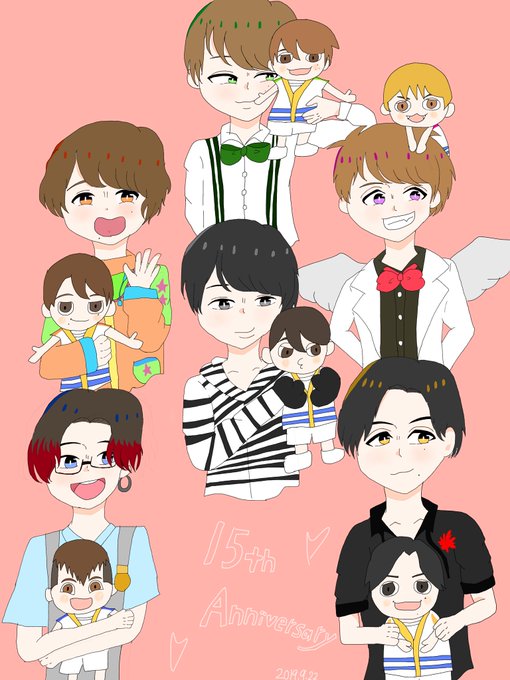 関ジャニ15周年のtwitterイラスト検索結果