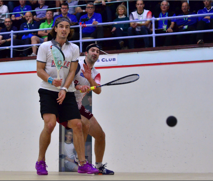 EuroClubs2019's tweet photo. 18 points in a row for Coll as he went 8-0 before closing out the second ....

Simon Rosner v Paul Coll   5-11, 2-11 … https://t.co/XIrQpuPxR9