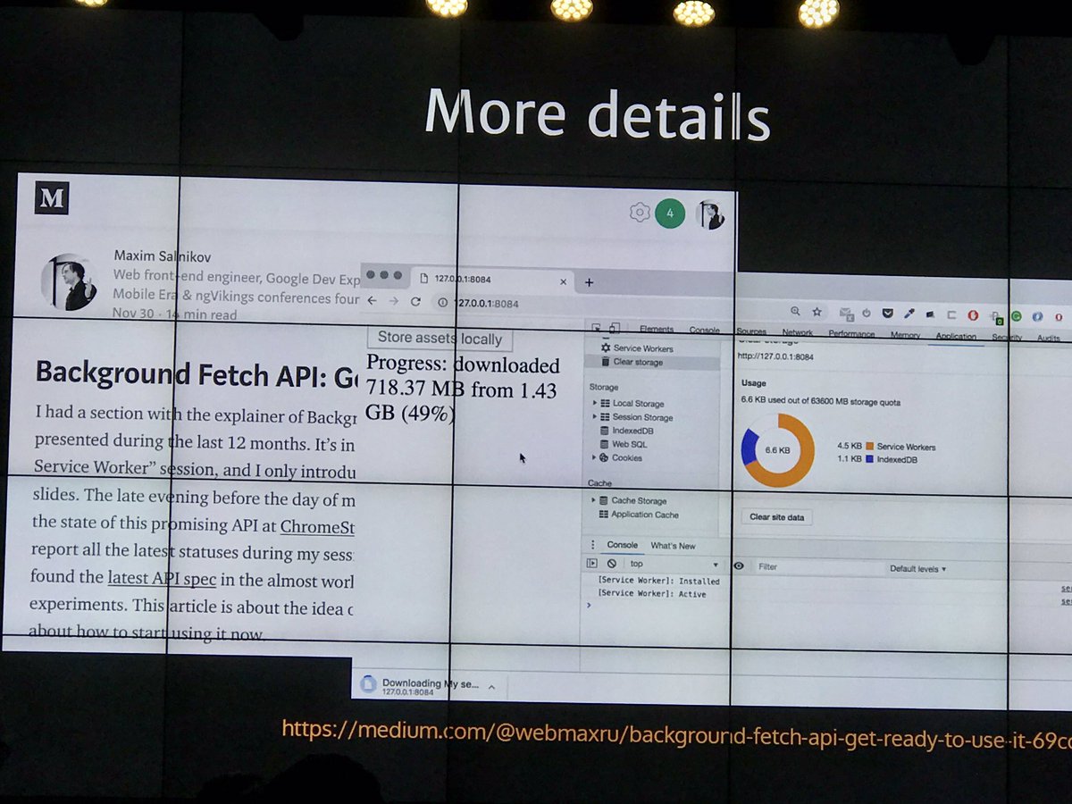 Lik04ka's tweet image. Maxim advices to use @workboxjs for cache assets in #PWA @CSS_Minsk_JS #CSSMinskJS #JavaScript @webmaxru #Workbox