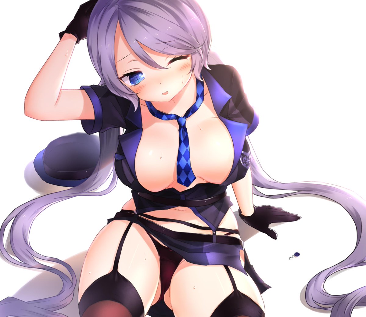 これは本人から受注生産したかなーりセンシティブめな看守灰月カロラちゃん!!! 