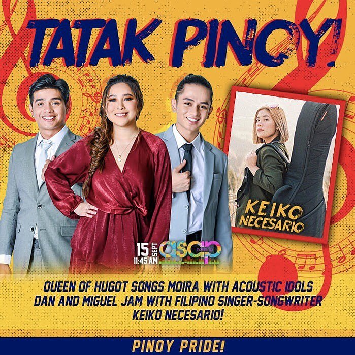 OdronautsC's tweet photo. TATAK PINOY @DanOmbao @moirarachelle4 @miguelodron @KeikoSoundsLike #ASAPNatinTo 

📷: @ASAPOFFICIAL https://t.co/nS2xIsycRt