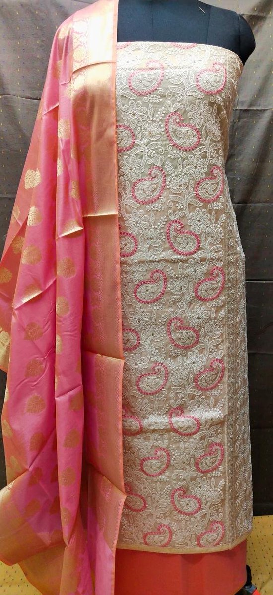 banarasi dupatta dress price