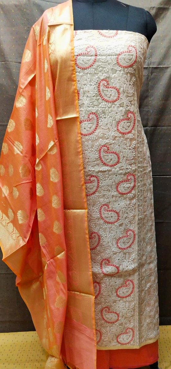 NalluCollection's tweet photo. Heavy Embroidered Chanderi Silk Suits With Banarasi Dupatta...♥ Price:- 1550/-
To Order WhatsApp us (+91) 8097909000 #salwar #salwarsuits #dress #dresses #dressmaterial #banarasi #banarasidupatta #chiffondupatta #suitswithdupatta #suitsonline #embroidered #printed #straightsuits https://t.co/Sow4Pryx5j