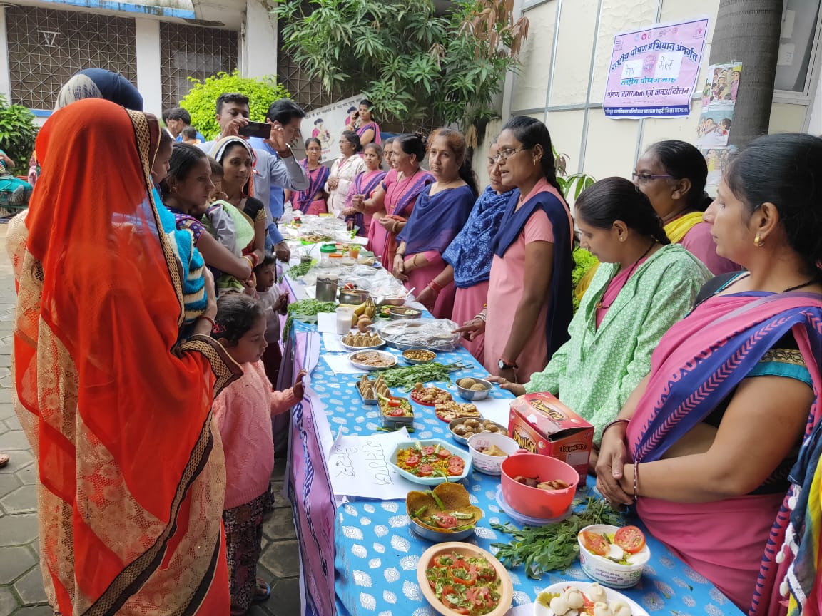 PraMeeTChoPra's tweet photo. #PoshanMaah During the NRC follow up, various activities done at NRC for the mothers of Non responding children, recipies also displayed, team Icds, Khandwa Urban. @DM_Khandwa @mpwcdnnm #PoshanMaah2019 #NitiAayog #SPreraks @mohanmalviya https://t.co/9HOiE13UFb