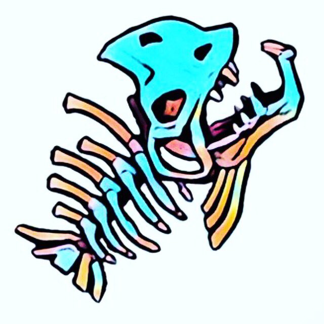 Mr. Stank is out of his tank. Ancient fish bones from sea of thieves #dandyv #SeaOfThieves