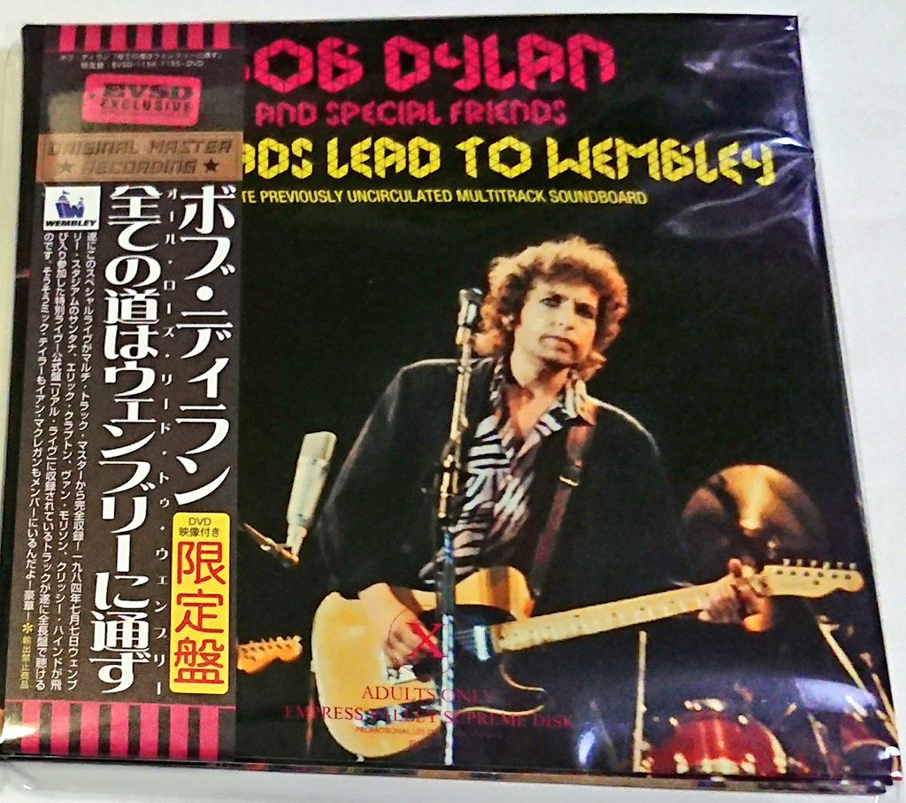 BOB DYLAN / ALL ROADS LEAD TO WEMBLEY 【公式通販】