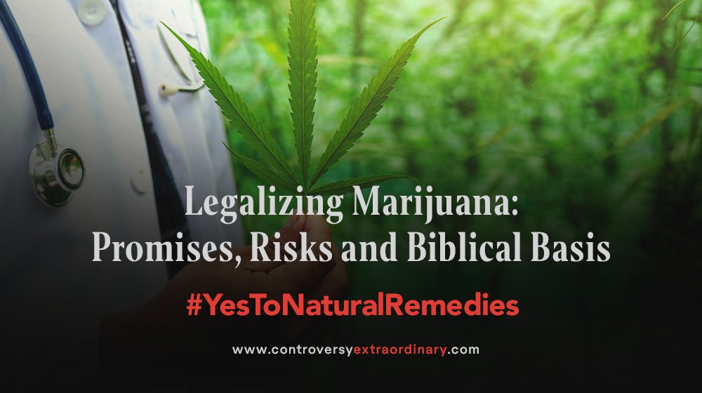 TruthChannelTV's tweet image. Does the Bible approve legalizing medical marijuana?

Read the latest article of @MrControversyX -- 

Legalizing Marijuana: Promises, Risks and Biblical Basis

Read to learn more:
bit.ly/YesToNaturalRe…

#YesToNaturalRemedies
