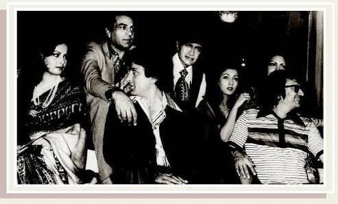 Ek Do Teen Chaar (1979-80)Feat. Dev Anand, Shashi Kapoor  @aapkadharam  @chintskap Raakhee, Parveen Babi and  @AmbaniTina.Music by R.D. Burman.The film eventually got shelved.