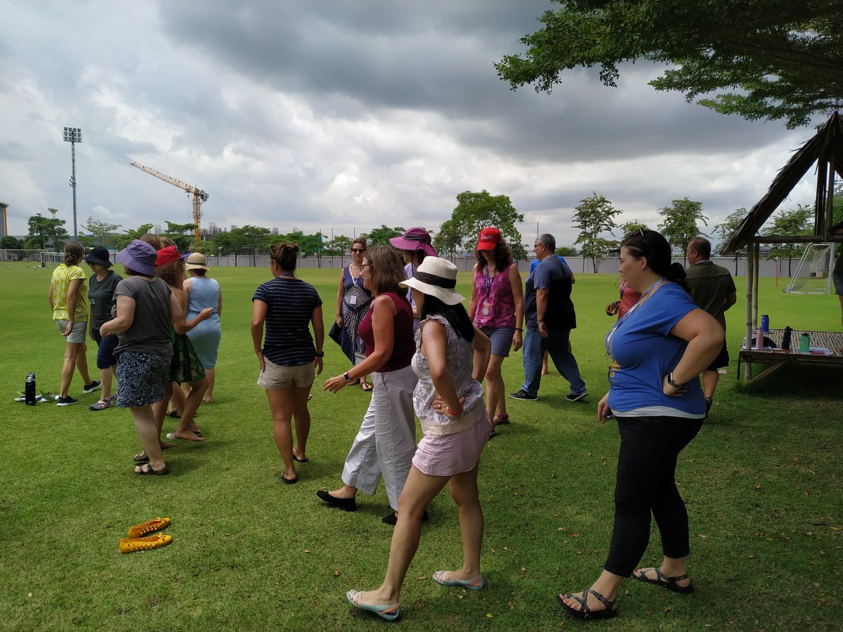 leticarino's tweet image. Outdoor ed learning #EARCOS #ISPPCambodia Acknowledging the outdoors we are lucky to have @ISPPCambodia #OptOutside