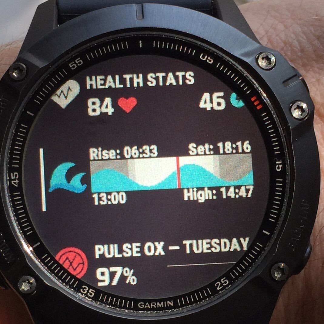 hermoter's tweet photo. Check this cool new #glance for my widget #TidalFlow for the #fenix6 series!

#ConnectIQ #CIQ #garminconnectiq 
#fenix6pro #fenix6s #fenix6spro #fenix6xpro #fenix6solar #fenix6xprosolar #garmin #garminfitness #garminoutdoor #beatyesterday https://t.co/PeyxsqYCcu