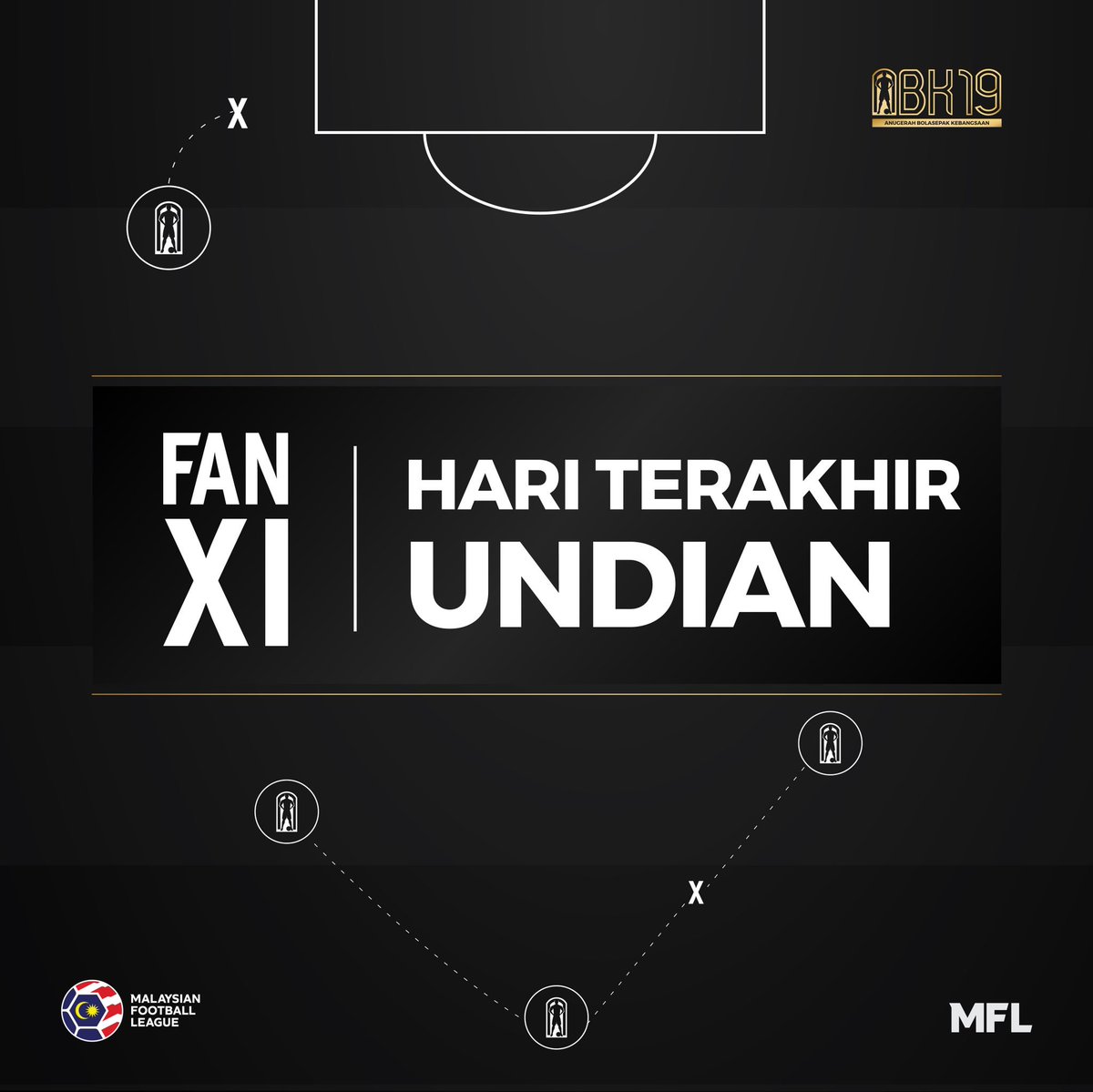 MFL_MY's tweet photo. 💯% undian penyokong!

Sudahkah anda 🗳 mengundi ‘FAN XI’ anda? Undian akan tutup pada jam 11.59 malam ini!

Klik pautan ini untuk mengundi 'FAN XI' anda sekarang 👉 https://t.co/1FvCRw1GD3

#FANXI
#ABK19 https://t.co/RXrcTo1kui