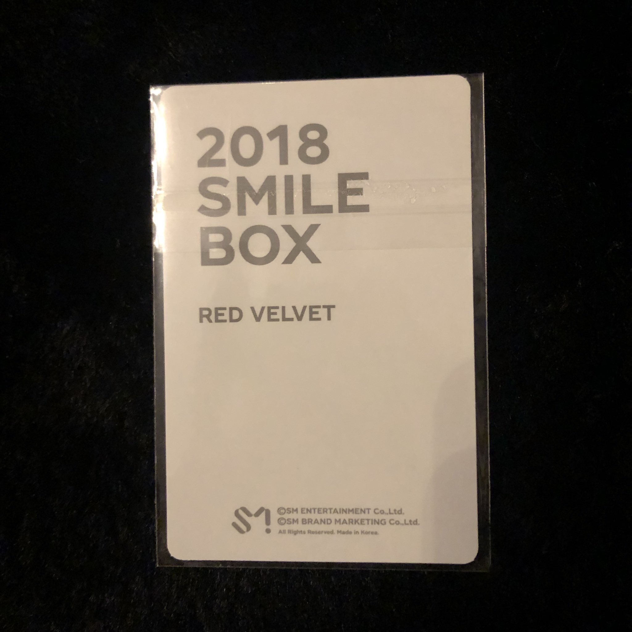 Red Velvet イェリ smile box トレカ