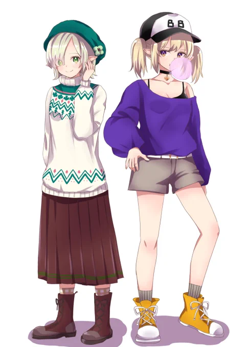 森のエルフと街のエルフ
#プリコネR 