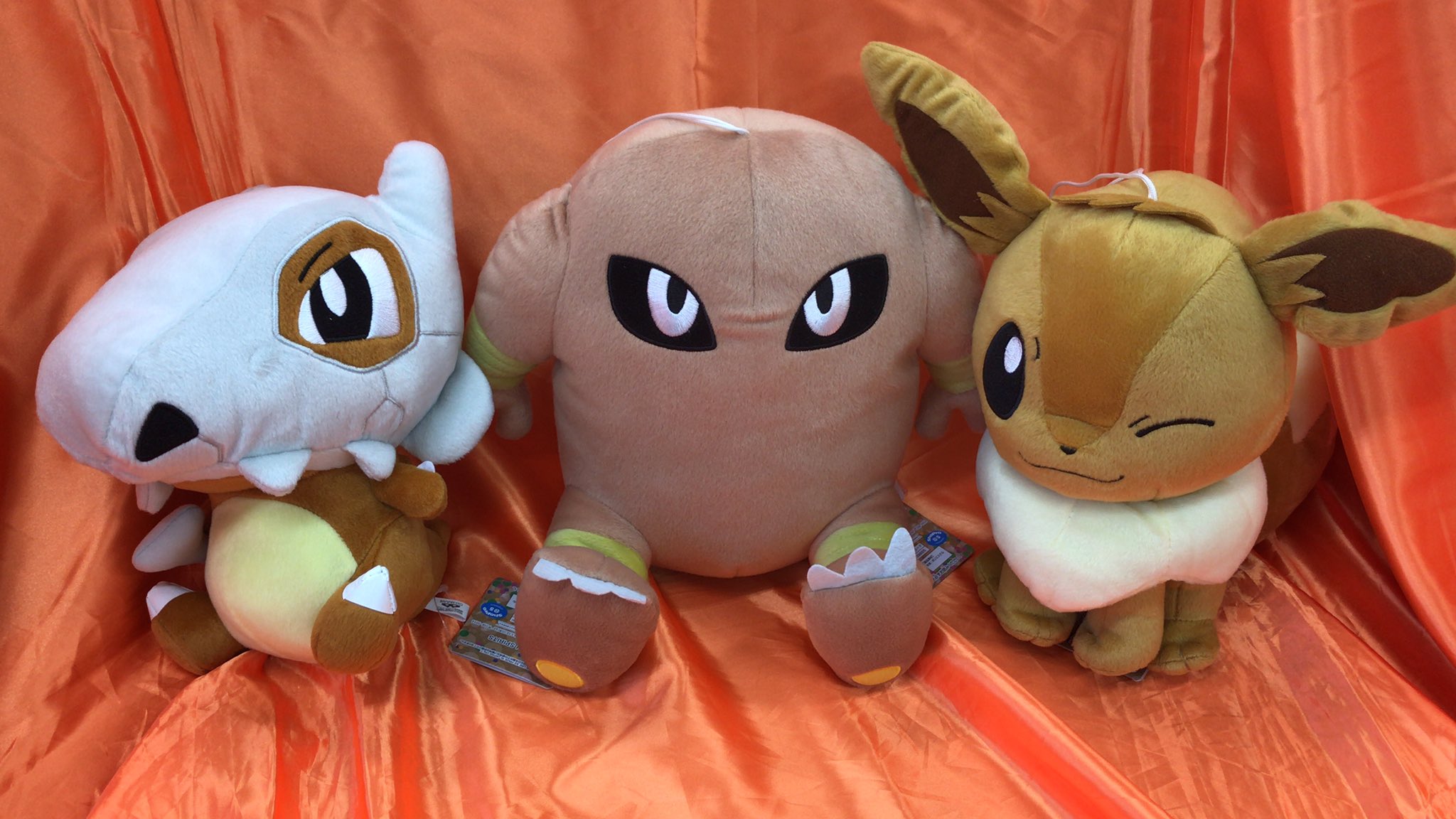 ポケットモンスター でっかいコロっとまんまるぬいぐるみ カラフル カラカラ サワムラー イーブイ が入荷しました カラカラとサワムラーのぬ ワンダーシティ札幌 プラボ札幌西町店 Twitter 19 09 14 札幌市のアミューズメント施設 ワンダーシティ