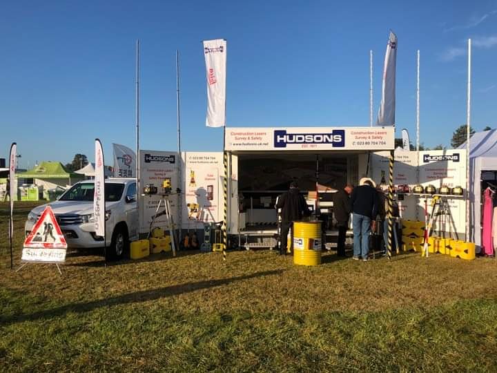 HudsonsLasersUK's tweet photo. Come and say hi to us at the @RomseyShow today! We're all set up and ready to go! https://t.co/5NDlbEV0Zy