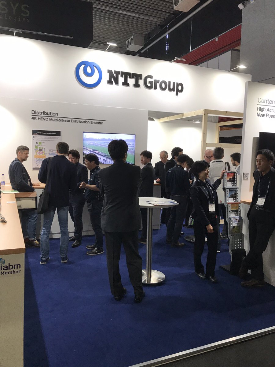 Two media-telecom partner companies involved in #IsleofMan #IOMTT at #IBC2019