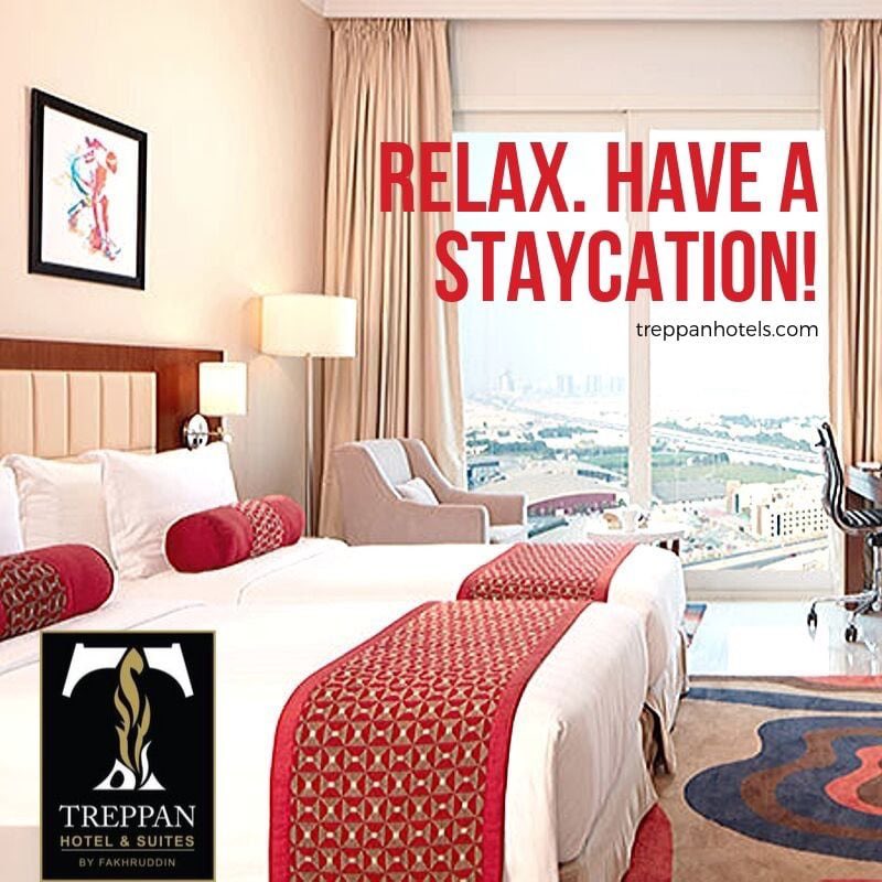 Take advantage of our summer rates on treppanhotels.com now! #treppanhotel #staycation #dubai #travel