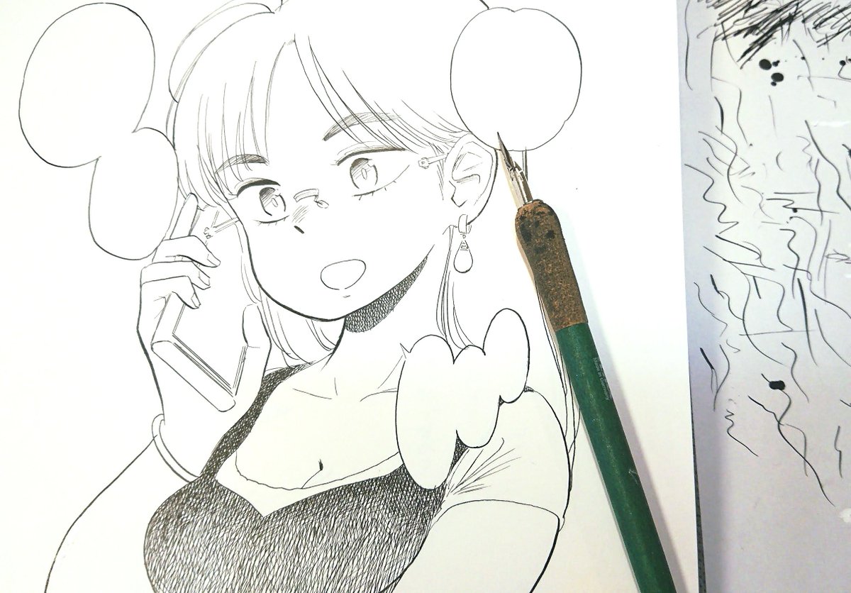 スススッて線がのった時はうれしい 