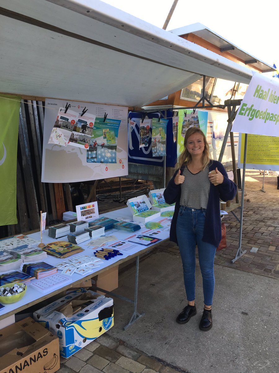 We zijn er klaar voor! Zometeen lancering #erfgoedpaspoort tijdens #openmonumentendag op #menheersewerf met #provinciezuidholland op #eilandgo