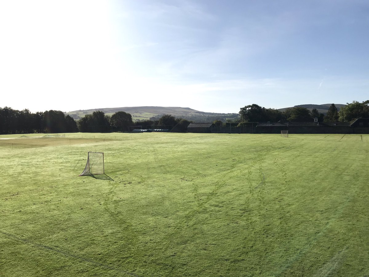 First match of the season using our new junior pitch. I think it may get colder than this #Disley #lacrosse #nlc