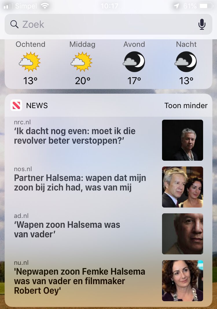 Goedemorgen. Is er nog iets anders gebeurd in de wereld ... ? #halsema
