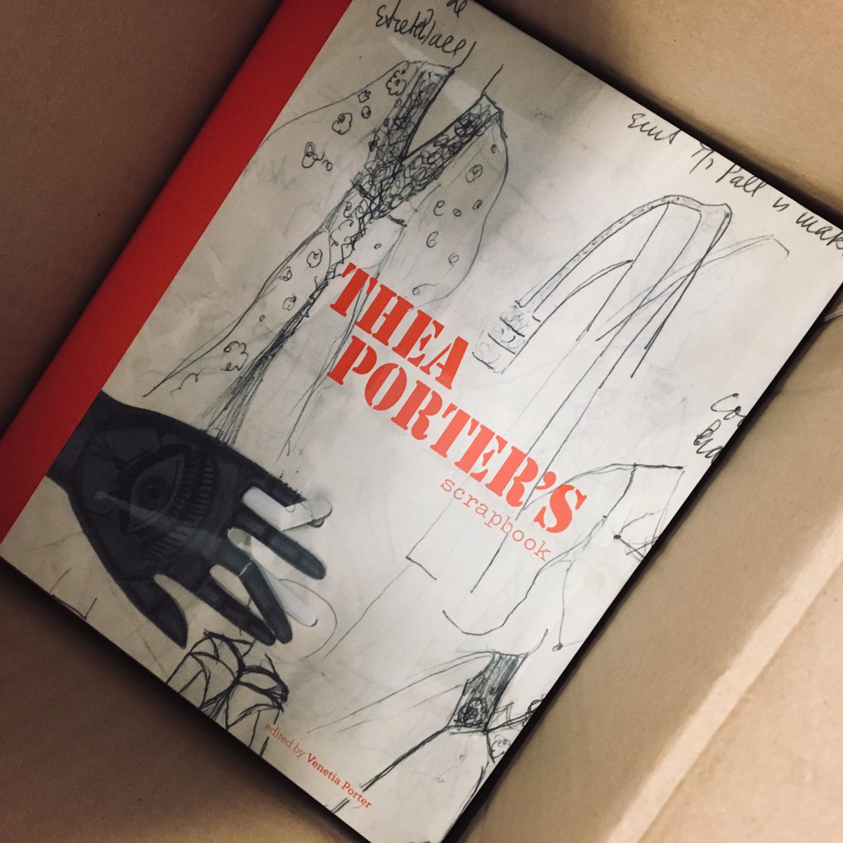 It's #LondonFashionWeek so to celebrate we're giving some lucky followers a chance to #win a copy of Thea Porters Scrapbook, just RT and follow to enter! End Sunday #competition