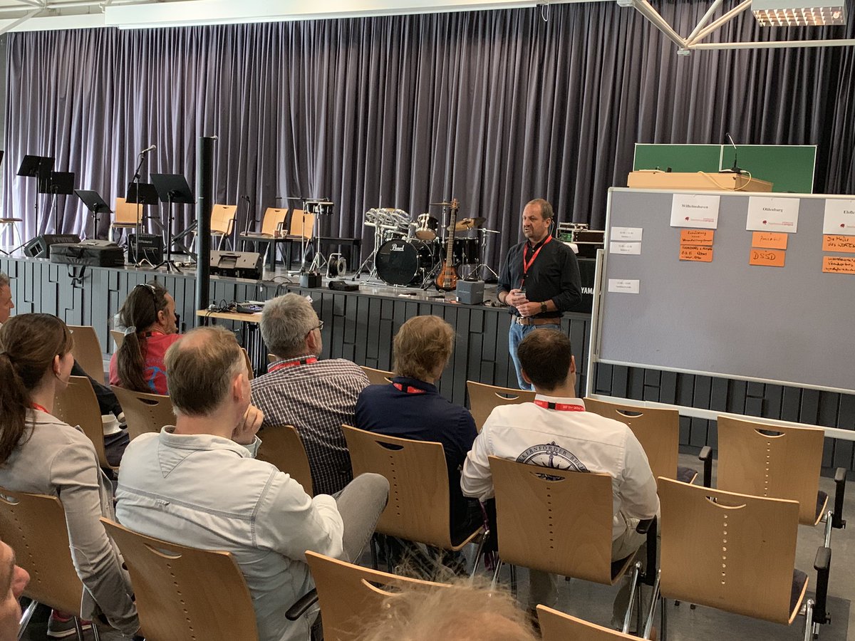 Guten Morgen und #moin aus Wilhelmshaven vom #tcwhv19. Nach dem kleinen #frühstück geht es jetzt in die Session Planung und dann auch schon direkt weiter. #ostfriesland #nordsee #barcamp