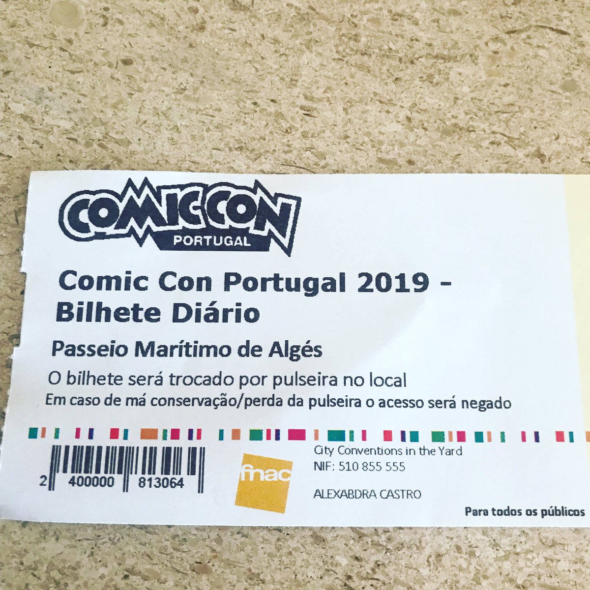 Alex_CC_'s tweet image. TODAY COMIC CON PT!! 😁🤓#comicconportugal #beinggeek