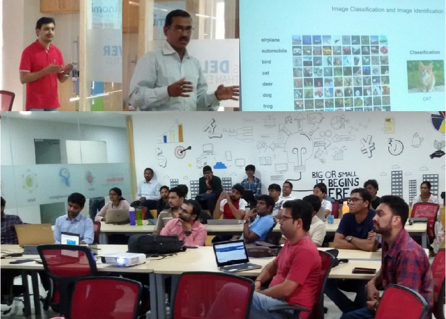 sailajareddyk's tweet photo. #powerAI #meetup @hyderabad Excellent session from @ratna_bandaru and @DurgaraoJan30 on #computervision and #PowerAIVision. Final session for the meetup. @yukteshc @bnandury @s_subhathra . https://t.co/ezKUfWfaSB