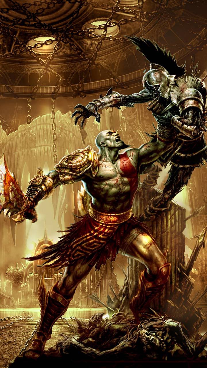 1080x1920 Kratos Wallpapers for Android Mobile Smartphone Full HD