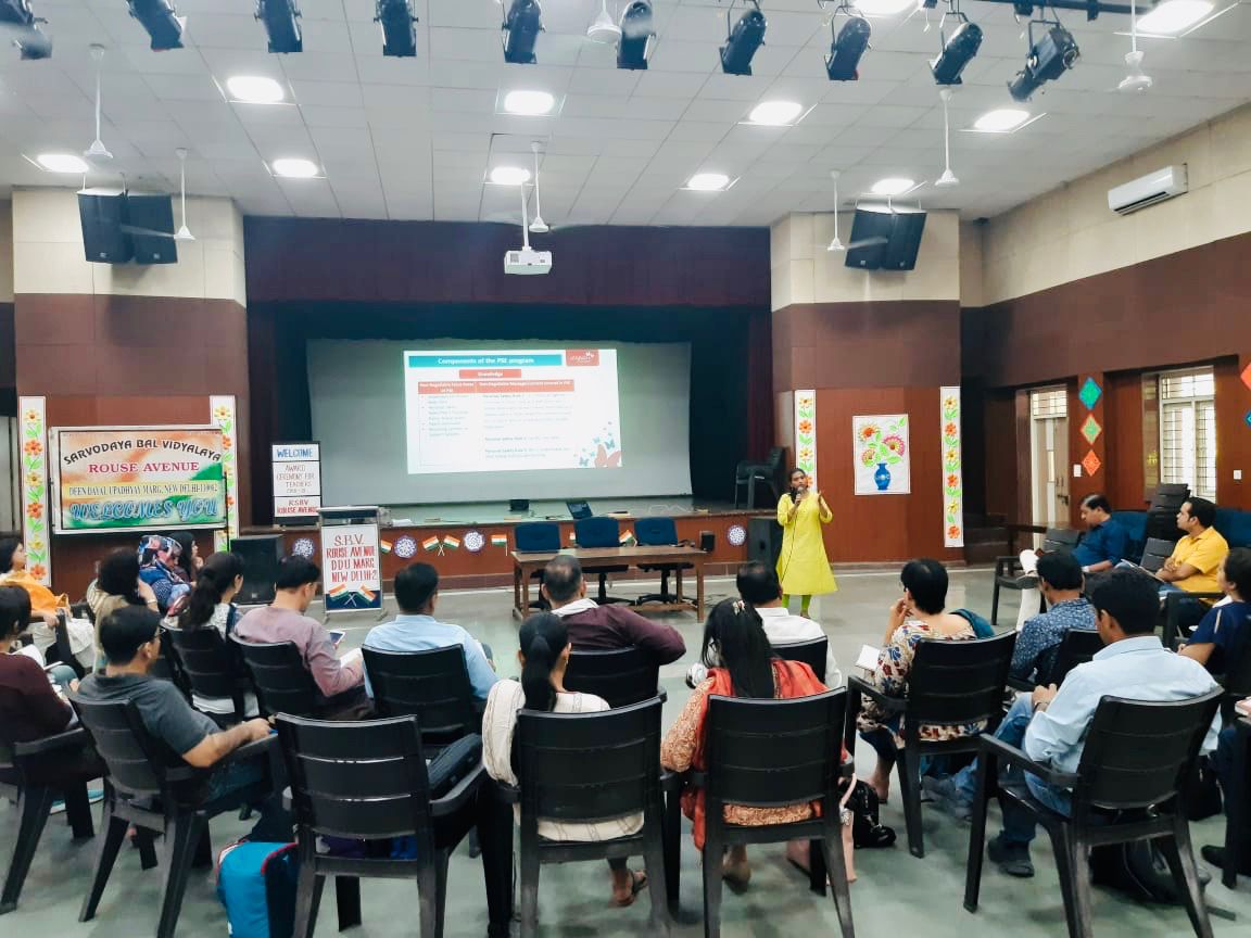 Arpan_CSA's tweet photo. Arpan has conducted a 2-Day Personal Safety Education-Training of Teachers (PSE TOT)with 35 secondary section teachers in Delhi from 12th to 13th September 2019.This training was hosted by Directorate of education Goverment of Delhi.
#PreventionIsPossible #ChildSafetyIsImportant https://t.co/ED9JQUOegs