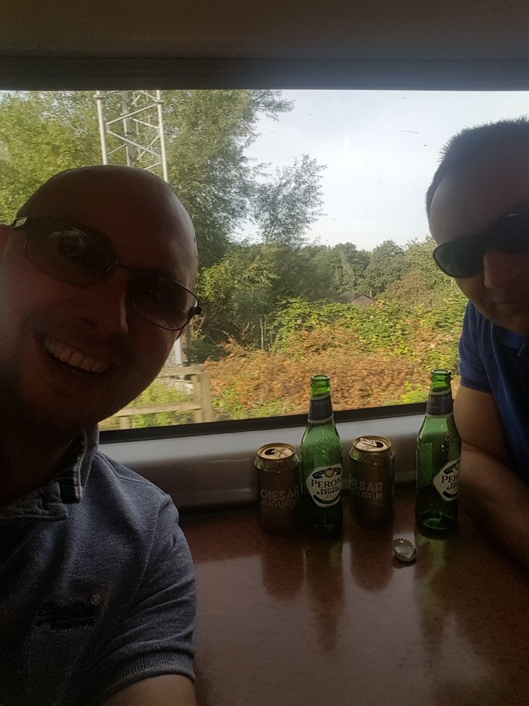SPridsta's tweet photo. @bkb_official1 @KrisTrezBKB on the rattler to London. Bkb here we come #teamTrez https://t.co/ZACGUnQrO5