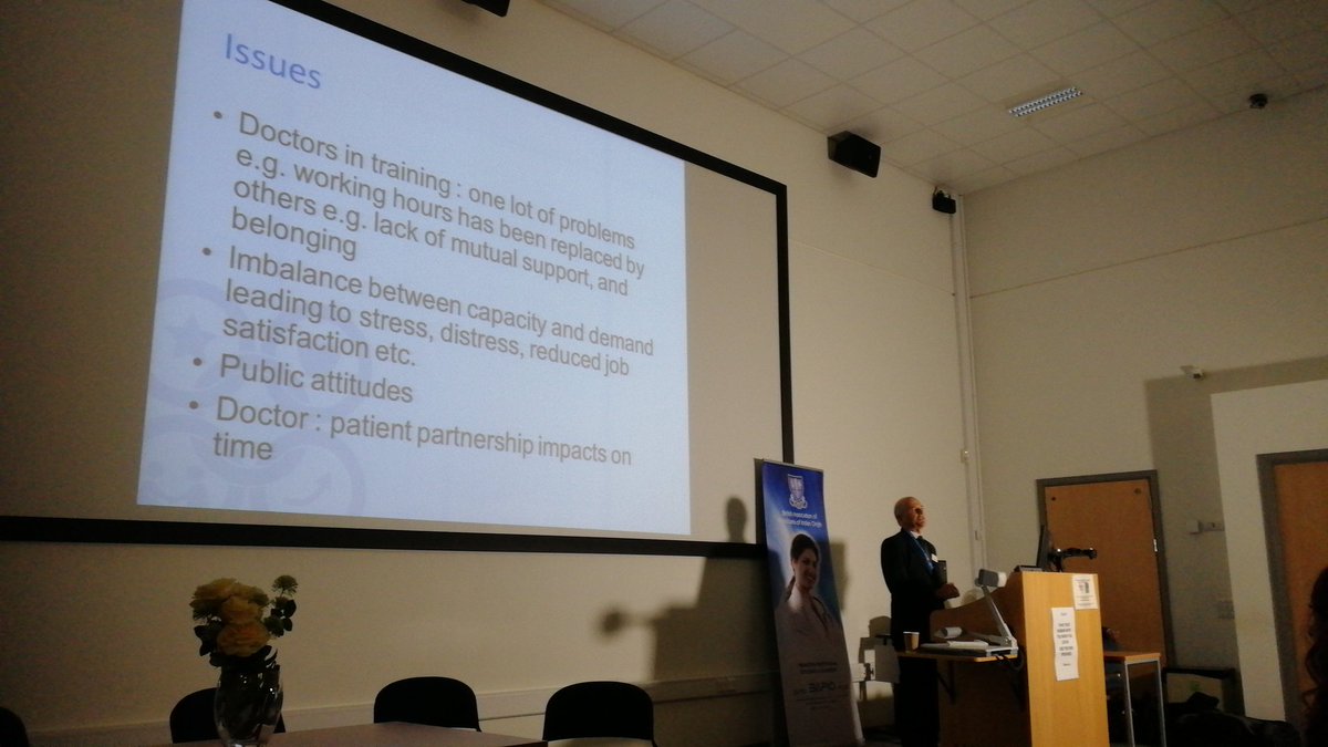 We can make working lives better. We owe it to our colleagues, our families, our patients and ourselves. #doctorsdeservebetterlives <a href="/BAPIOUK/">BAPIO</a> @NHS_HealthEdEng <a href="/PaulBrandZwolle/">Paul Brand</a>